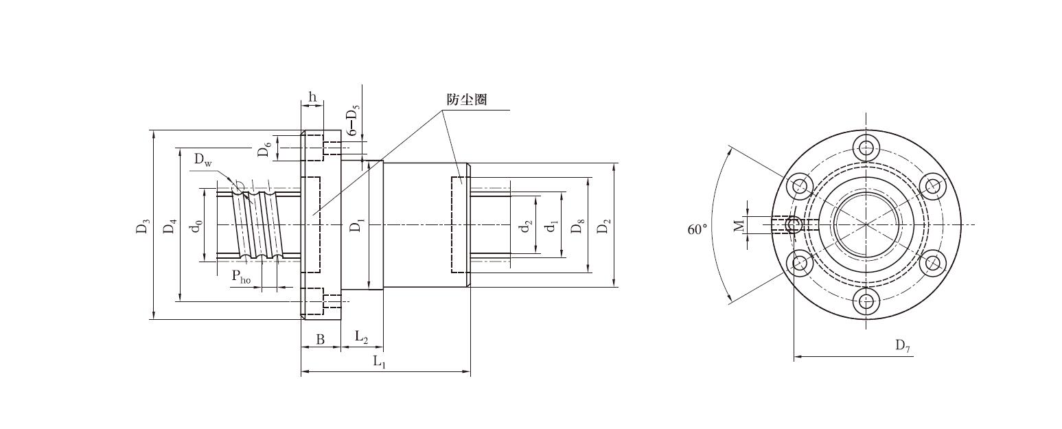 FFQ3210-2滾珠絲杠